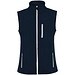 Nevada Softshellbodywarmer Unisex, Navy Blue, M