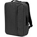 NIAMEY. Tasche aus hochdichtem, recyceltem 300D-Polyester für Laptop 15'6", Dunkelgrau