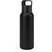 NICKLAUS. Edelstahlflasche (91% recycelt) mit vakuumisolierter Doppelwand 590 mL, Schwarz