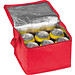 Non-Woven Kühltasche für 6 Dosen, rot