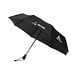 Nordic Trift AWARE™ rPET-Automatik-Taschenschirm „Trail“ 23 Zoll, UPF 50+, schwarz