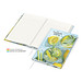 Geiger-Notes Note-Book green+blue Notizbuch A4, Cover-Star Recycling-Matt, inkl. Druck