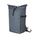 Notebook-Rucksack CIRCLE L, blau-grau meliert