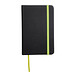 Notizbuch LECTOR im DIN-A6-Format,hellgrün, schwarz