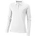 ELEVATE Damen Langarm Poloshirt Oakville, weiß, XS