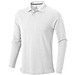 ELEVATE Herren Langarm Poloshirt Oakville, weiß, S