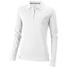 ELEVATE Damen Langarm Poloshirt Oakville, weiß, XXL