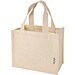Odessa Mini-Tragetasche mit Bodenfalte aus 220 g/m² GRS Recyclingbaumwolle 9L, natur
