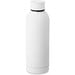 ODIN. Trinkflasche aus Edelstahl (36% recycelt) (550 mL) mit gummierter Oberfläche, Weiß