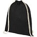 Odisha 140 g/m² OCS Bio-Sportbeutel 5L, schwarz