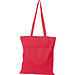 Oeko-Tex® STANDARD 100 Baumwolltasche mit langen Henkeln, 140g/m², rot Oeko-Tex® STANDARD 100 Baumwolltasche mit langen Henkeln, 140g/m², rot
