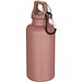 Oregon 400 ml einfarbige RS-zertifizierte Trinkflasche aus recyceltem Kunststoff mit Karabinerhaken, altrosa