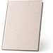 ORGANIC RIGID. Notizbuch A5 mit Hardcover aus Elefantendung (80%), Naturhell