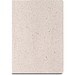 ORGANIC SEMI-RIGID. Notizbuch A5 mit semi-flexiblem Cover aus Elefantendung (80%), Naturhell