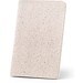 ORGANIC SOFT. Notizbuch A6 mit flexiblem Cover aus Elefantendung (80%), Naturhell