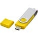 OTG Rotate USB Typ-C Stick, gelb, 2GB