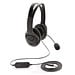 XD COLLECTION Over-Ear Headset mit Kabel, schwarz
