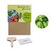 Pflanz-Set, 2er-Set, Basilikum / Gartenkresse, 1-seit. Druck