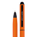 Pierre Cardin Drehkugelschreiber Celebration Stylus, blaue Mine, orange
