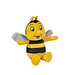 Plüschtier Biene Bino, schwarz/gelb
