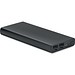 Powerbank aus recyceltem Aluminium 10.000 mAh, schwarz
