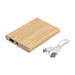 Powerbank BAMBOO EVOLUTION 4.000 mAh,braun