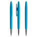 prodir® Drehkugelschreiber DS5 TPC Twist, blaue Mine, cyanblau