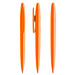 prodir® Drehkugelschreiber DS5 TPP Twist, blaue Mine, orange
