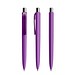 prodir DS8 Soft Touch PRR Push Kugelschreiber, Raspberry-Silver chrome finish