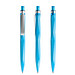 prodir® Druckkugelschreiber QS20 PMS Push, blaue Mine, cyanblau