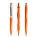 prodir® Druckkugelschreiber QS20 PMS Push, blaue Mine, orange