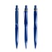 prodir QS20 Stone PQS Push Kugelschreiber, Sideral Blue- Sideral Blue satin finish