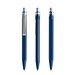prodir QS50 PMS Push Kugelschreiber, Sodalite Blue-Silver satin finish
