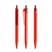 prodir QS50 PMT Push Kugelschreiber, Red-Silver chrome finish