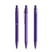 prodir QS50 Stone PQS Push Kugelschreiber, Amethyst Purple - Amethyst Purple satin finish