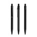 prodir QS50 Stone PQS Push Kugelschreiber, Black Carbon-Black satin finish