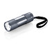 XD COLLECTION Aluminiumtaschenlampe Quattro, grau