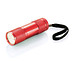 XD COLLECTION Aluminiumtaschenlampe Quattro, rot