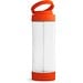 QUINTANA. Sportflasche aus Glas mit PP-Verschluss 390 ml, Orange