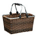 Rattan Einkaufskorb, braun