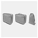 Reise-Set TRAVEL ATTENDANT, 3-teilig,grau