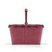 reisenthel® Einkaufstasche carrybag, twist maroon