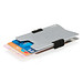 XD COLLECTION RFID Anti-Skimming Kartenhalter aus Aluminium, silber/schwarz XD COLLECTION RFID Anti-Skimming Kartenhalter aus Aluminium, silber/schwarz