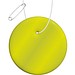 RFX™ H-09 Runder reflektierender PVC-Anhänger, neongelb