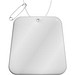 RFX™ H-09 Trapezförmiger reflektierender TPU-Anhänger, weiss