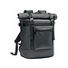 Rolltop-Rucksack 50C-Plane JAYA BAG, Schwarz