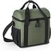 ROMA M. Gepolsterte Kühltasche aus recyceltem Polyester 600D Ripstop 11 L, Dunkelgrün