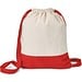 ROMFORD. Turnbeutel aus 100% Baumwolle (180 g/m²), Rot