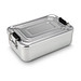 ROMINOX® Lunchbox Quadra, silber glänzend