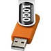 Rotate Doming USB-Stick, orange, 1GB